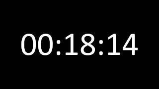 27 Minutes Countdown Timer Black Screen (No Sound) ⏱