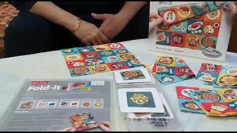 How to play Fold It game of ThinkFun game from Unnati Library