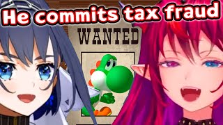 Kronii tells IRyS about Yoshis tax fraud