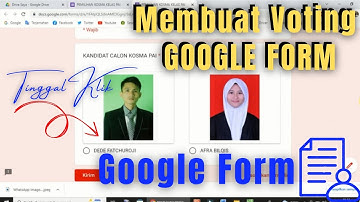 cara membuat voting online di google form