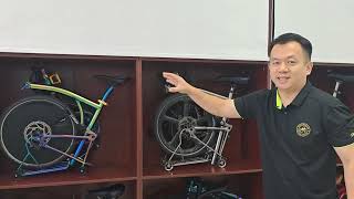 20 Inch Full Titanium Trifold Bike