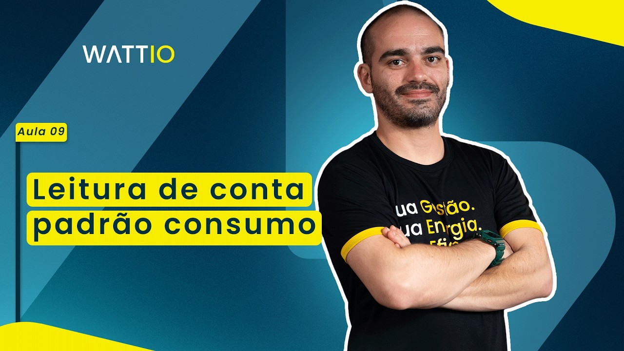Leitura de conta padrão consumo - [Curso O Gestor de Energia]