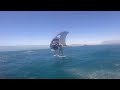 Wing Foiling the Cook Strait - New Zealand