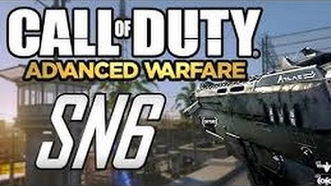 COD Advanced Warfare: Best Class Setup SN6....