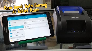 Cara Input Data Barang di Mesin Kasir Android || Kasir Pintar
