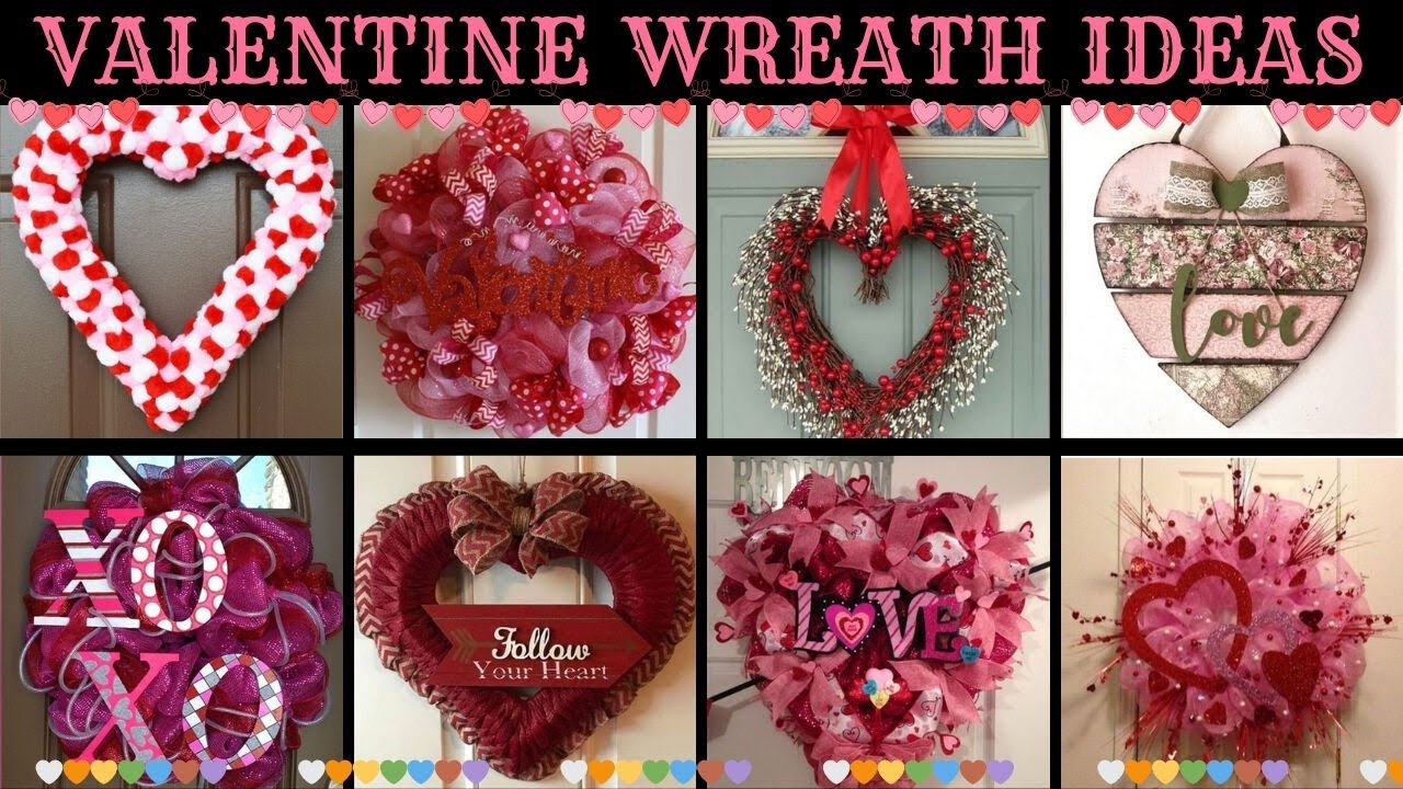 Heart Warming 100 DIY Valentine's Day Wreath Ideas for Your Front Door