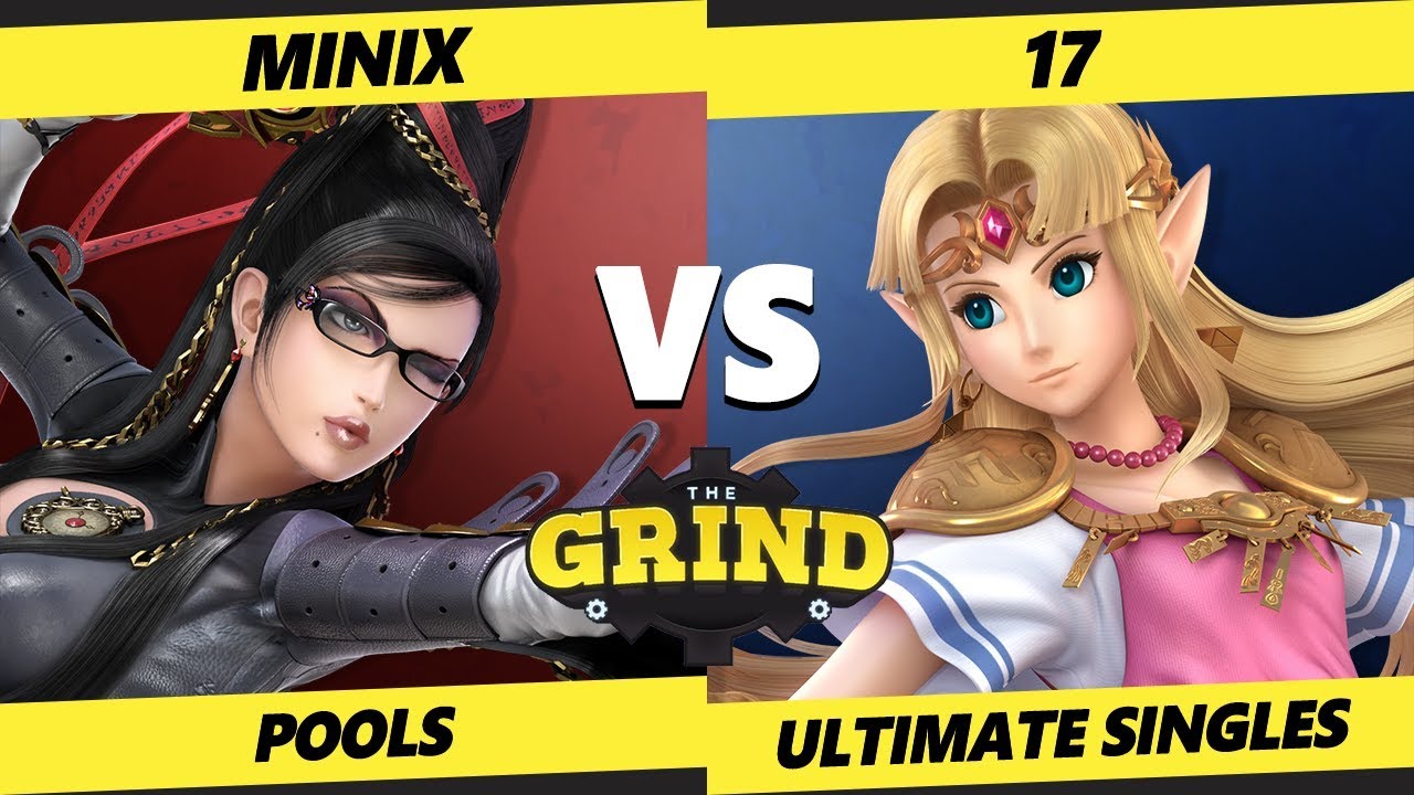Smash Ultimate Tournament - Minix (Bayonetta, Dark Samus) Vs. 17 (Zelda) - The Grind 83 Pools