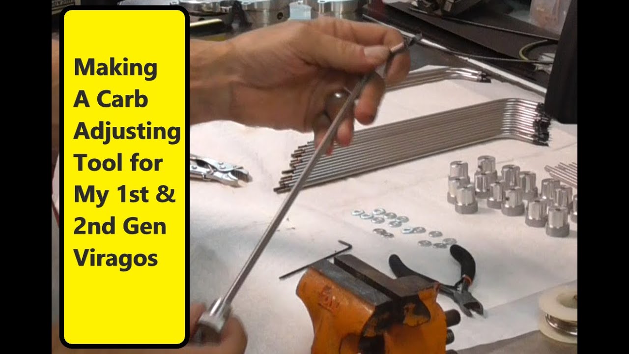 Virago Carb Adjustment Tool Build Setting the Air/Fuel just got super