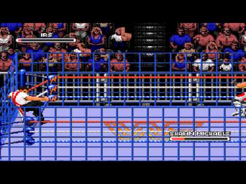 WWF Rage in the Cage finishers (Sega CD)