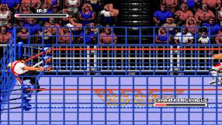 WWF Rage in the Cage finishers (Sega CD)