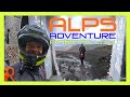 Col du parpaillon et de la moutire  bonette  moto  les alpes par les pistes  raid2roues