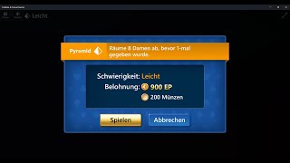 Microsoft Solitaire Collection, Pyramid Easy, May 31, 2025, Daily Challenges