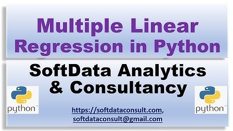 Multiple Linear Regression with Visualization in Python