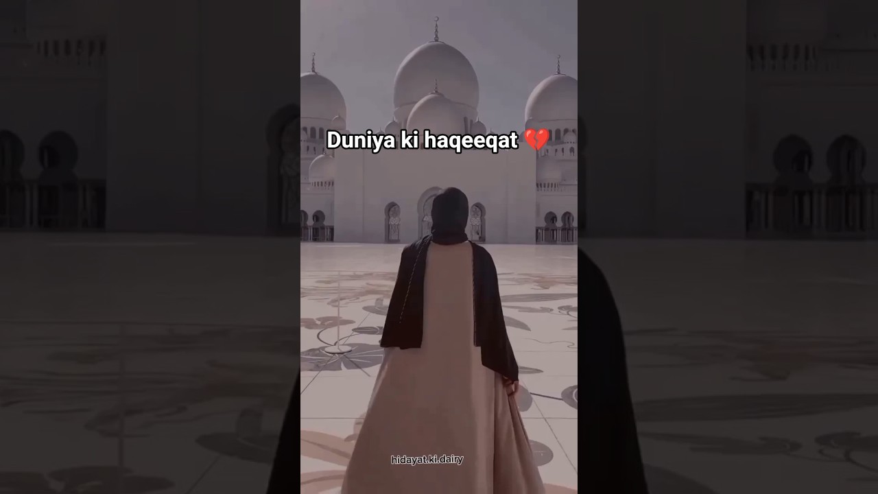 The Truth About This World✨#IslamicReminders #AllahIsEnough #EmotionalVideo #LifeLessons #UrduQuotes