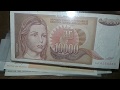Various world banknotes