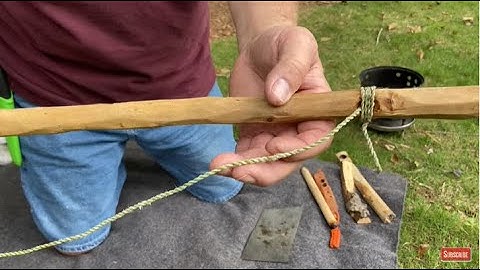 Incredibly Strong Yucca Bow Drill Bowstring