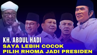 KYAI INI LEBIH COCOK KALAU RHOMA IRAMA JADI PRESIDEN
