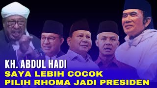 KYAI INI LEBIH COCOK KALAU RHOMA IRAMA JADI PRESIDEN