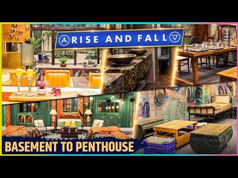 Rise & Fall 2 Set Tour: Basement Vs Lavish Penthouse | Gautam, Priyanka, Karan