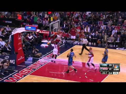 Orlando Magic Vs Washington Wizards Full Highlights February 9 2015 NBA