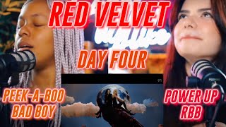 7 DAYS WITH RED VELVET  Peekaboo, Bad Boy, Power Up and RBB MV reaction (4)