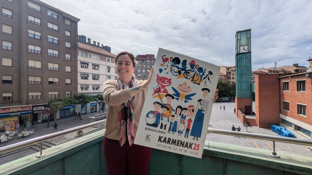 Hala Dzipo y la Asociación Pulmón Verde de Gorostiza, pregoneros y txupineros de los Cármenes