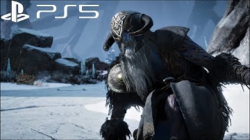 Assassins Creed Valhalla - Suttungr Boss Fight PS5 Gameplay - 4K