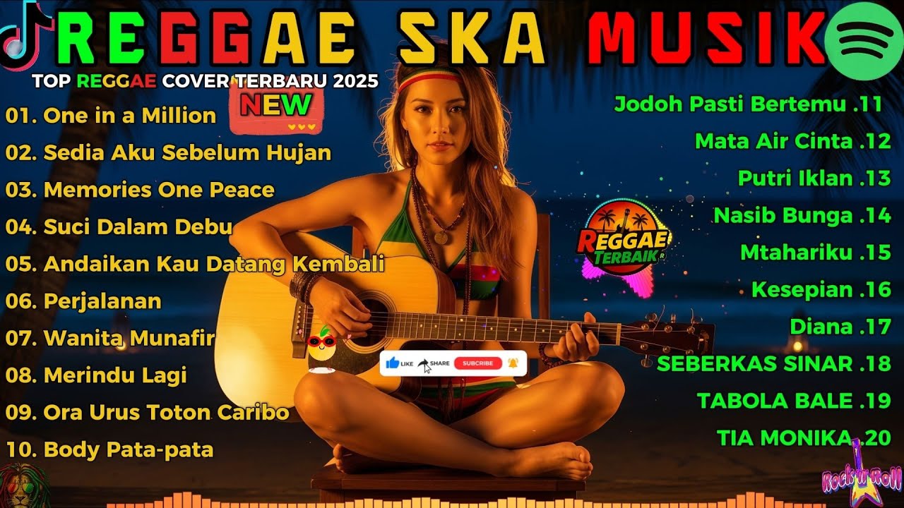 Top Hits Spotify Indonesia 2025 Full Album Reggae 🎧🔥 Kumpulan Musik Cover SKA REGGAE Terbaru 2025
