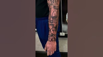 Chicano sleeve in progress