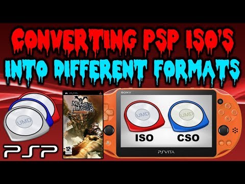 Converting PSP ISO's! ISO/CSO/JSO/DAX!