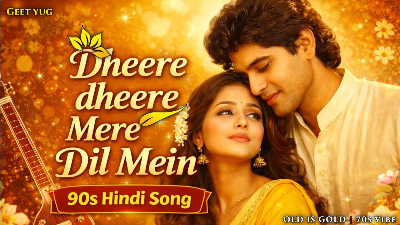 Dheere Dheere Mere Dil Mein | 90s Hindi bollywood song | Geet yug 