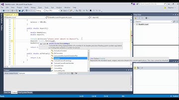 Account Console Application