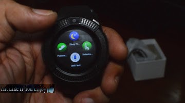 V8 Smartwatch Review. A great looking Samsung Smartwatch knockoff!Works with IOS and Android
