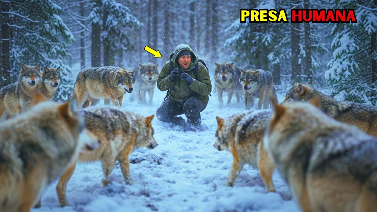 La jauría ATERRANTE de LOBOS que Aprendió a CAZAR Humanos!
