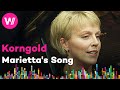 Capture de la vidéo Anne Sofie Von Otter: Korngold - Glück Das Mir Verblieb.marietta's Song |"Voices Of Our Time"(12/12)