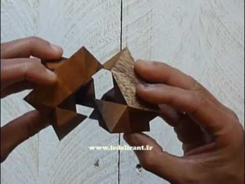 Casse-tête puzzle Etoile en bois - Artisans du monde