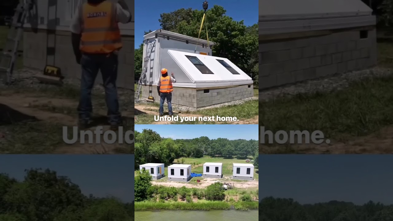 Foldable house