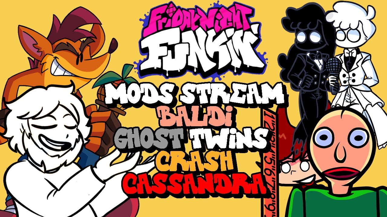 RecD Plays FNF MODS! BALDI, GHOST TWINS, CRASH, CASSANDRA N MORE! - RecD Plays FNF MODS! BALDI, GHOST TWINS, CRASH, CASSANDRA N MORE!
