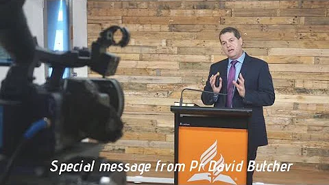 Part 2 - Special Message from David Butcher