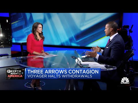 Read more about the article Voyager Digital suspends withdrawals as Three Arrows Capital files for bankruptcy – CNBC Television