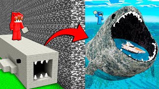 Thumbnail for Hice Trampas con el BLOOP en un Reto de Construcción en Minecraft!