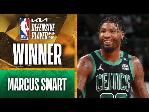 Marcus Smart Wins #KiaDPOY Defensive Player of the Year! | 2021-22 NBA Season