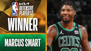 Marcus Smart Wins #KiaDPOY Defensive Player of the Year! | 2021-22 NBA Season