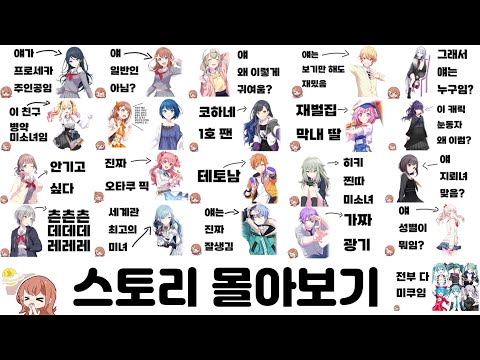 미노리도 이해하는 캐릭터 알아보기 종합편 스토리