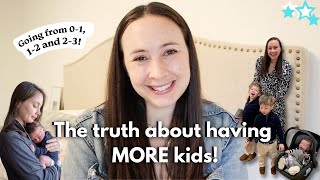 Should You Have MORE Kids? What's the Hardest Transition - 0-1 kids, 1-2 or 2-3?!