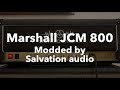 Marshall JCM800 with 6550 tubes modified by Salvation Audio – Quick Test