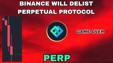 PERP COIN DROP UPDATE IN 2025‼️ BINANCE WILL DELIST PERPETUAL PROTOCOL‼️ IT
