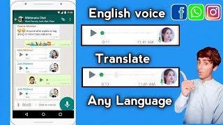 Whatsapp voice translate 2023 | Any Language Voice Translate | Whatsapp Voice Translator App 2023 screenshot 5