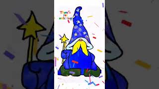 How to Draw a Tiny Wizard with a Beard