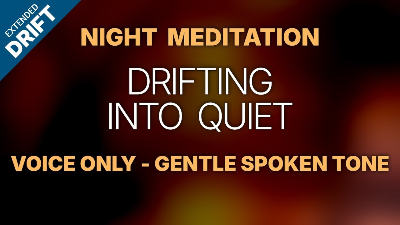 Sleep Meditation for Cognitive Thinning & Calm Drift | Just the Voice